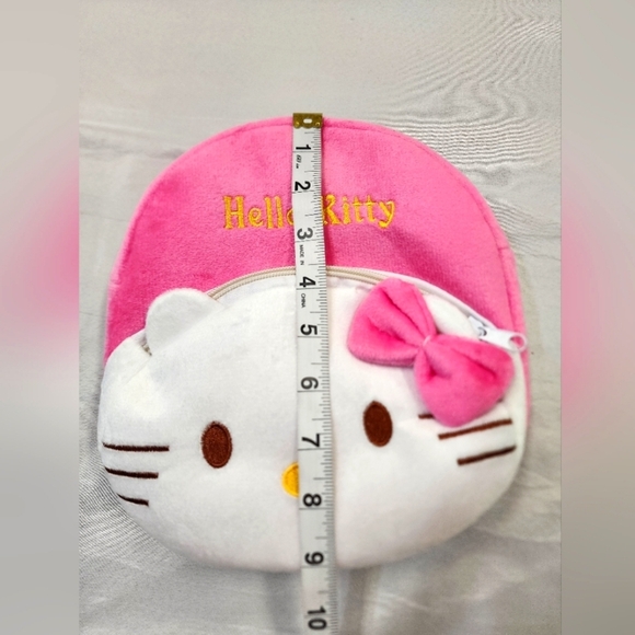 NWT Hello Kitty Soft Plush Mini Backpack Purse - Picture 5 of 8